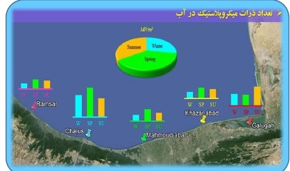 ارزیابی میکروپلاستیک در اکوسیستم ناحیه خزری